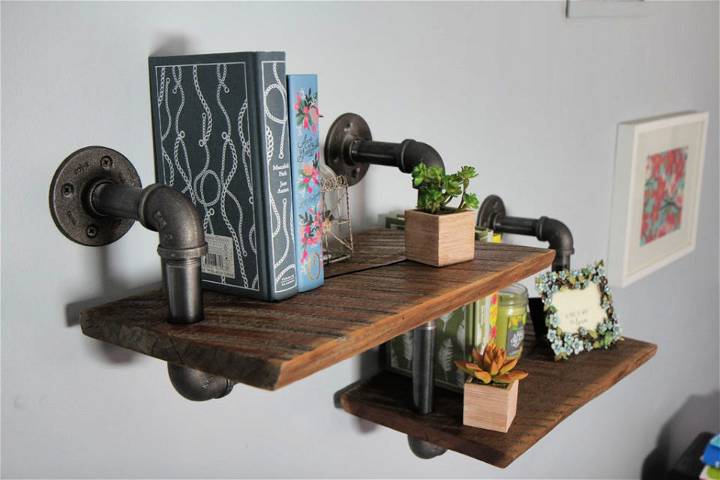 How to Make an Industrial Pipe Shelf
