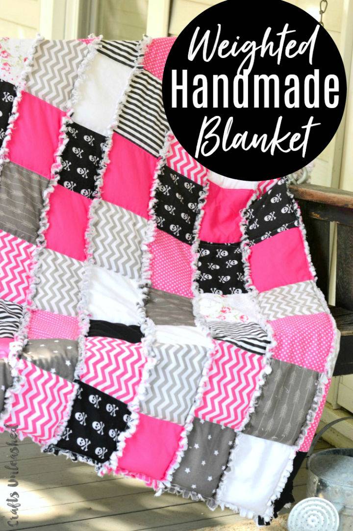Make a Weighted Blanket Rag Quilt