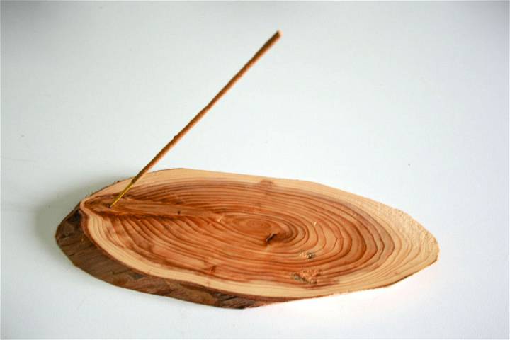 Making Incense Holder Out of Wood