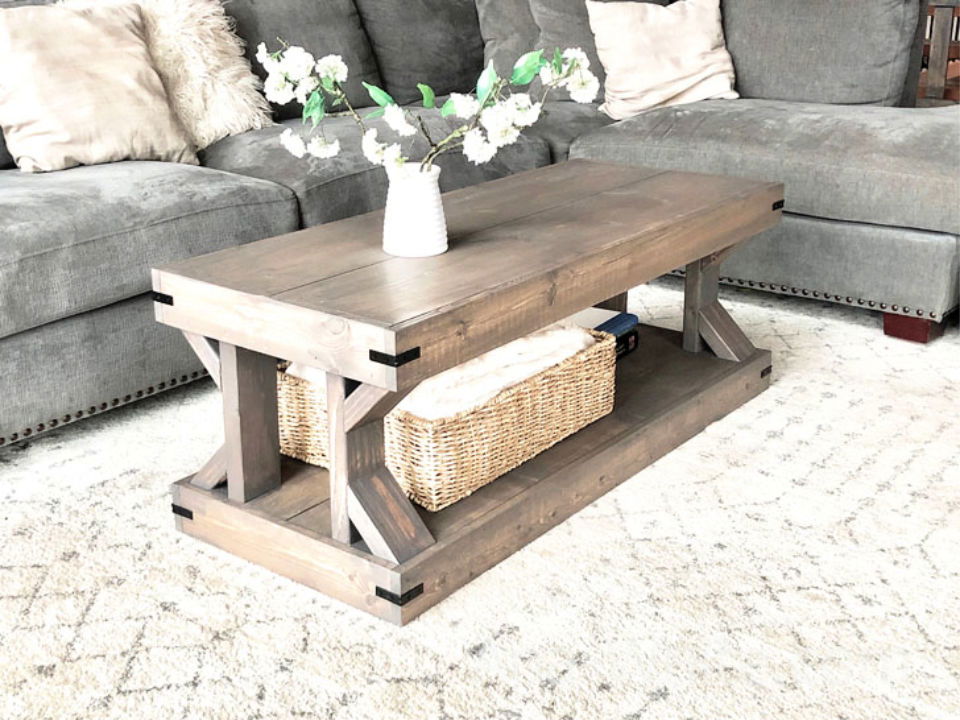 Modern Farmhouse Coffee Table 1 1