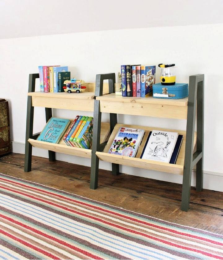 Modern Handmade Midcentury Bookshelf