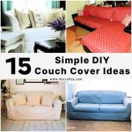 15 Simple DIY Couch Cover Ideas You Can Make