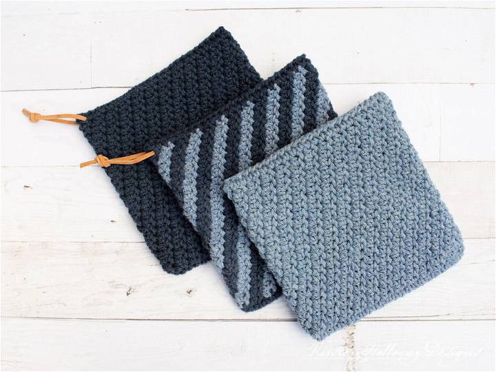 Crochet Double Thick Hot Pad Pattern