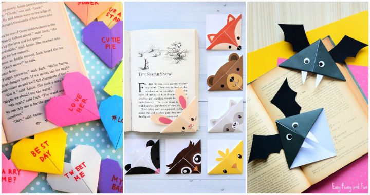 Cute Origami Bookmarks