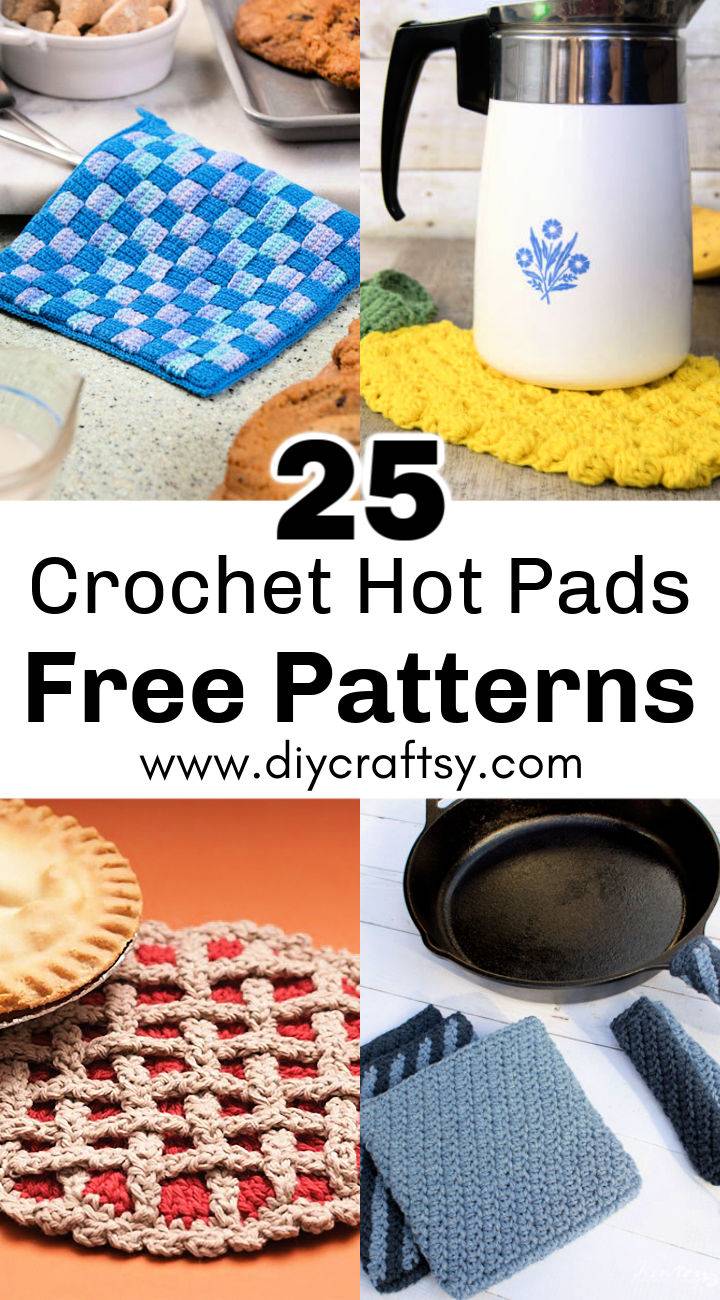 Free Crochet Hot Pads Patterns Crochet Pot Holders