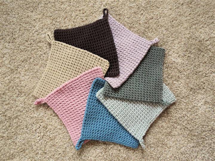 Simple Crochet Plenty Thick Hot Pad Pattern