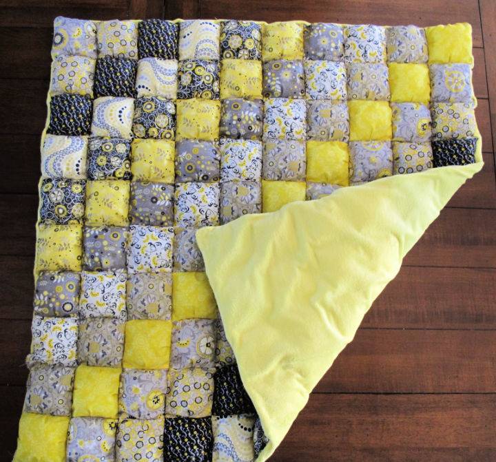 Making a Puff Quilt for Beginners