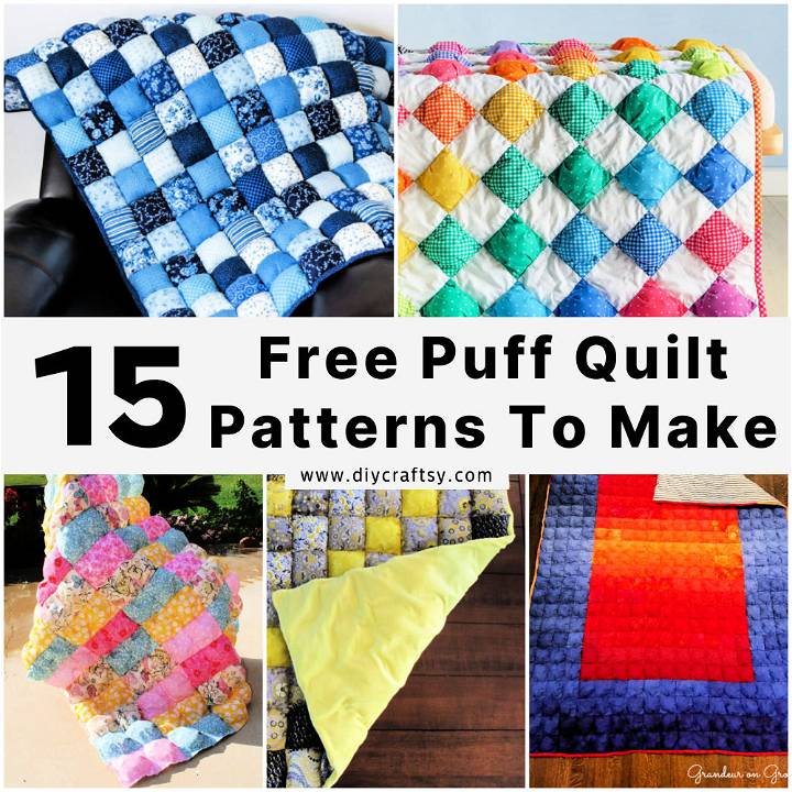 free puff quilt patterns