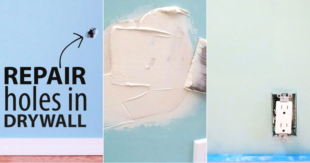 13 Unique Drywall Repair Ideas to Fix Holes and Cracks