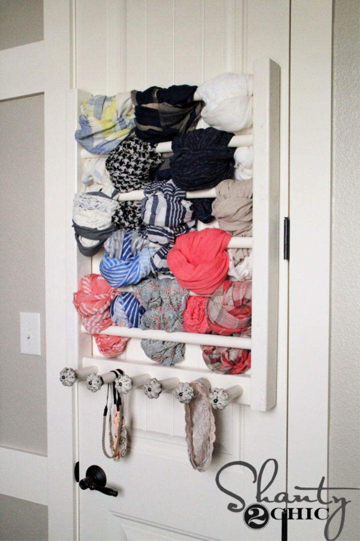 15 Hijab organizers ideas  scarf storage, scarf organization