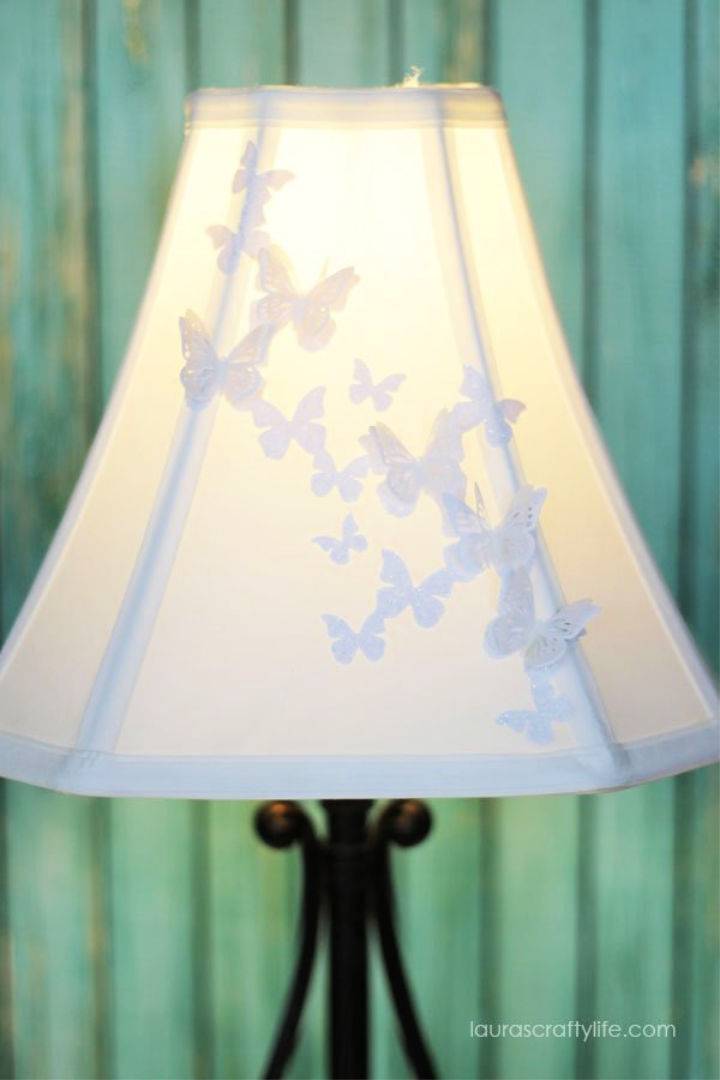 make A 3D Butterfly Effect Lampshade