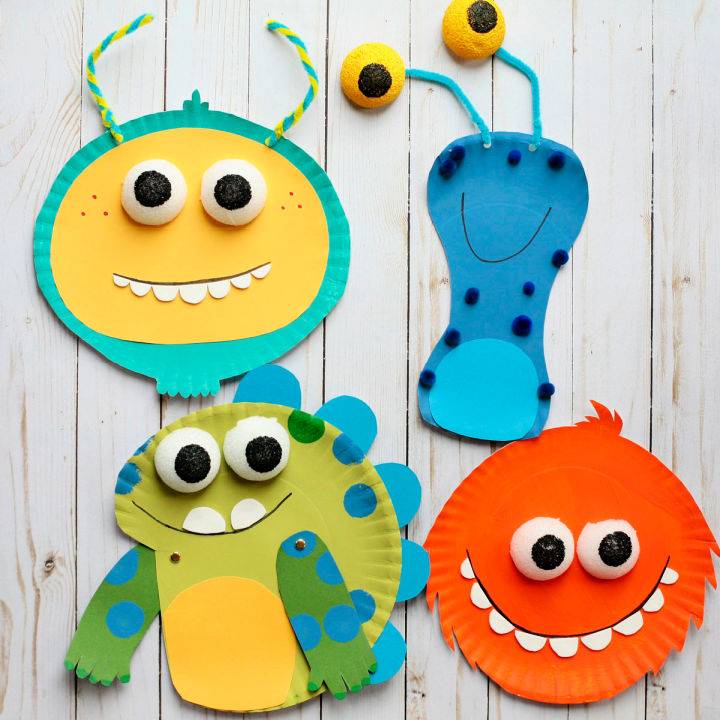 Best Way to Make Paper Plate Monsters