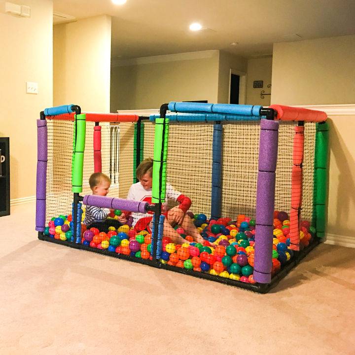 Cool Homemade Pvc Pipe Ball Pit
