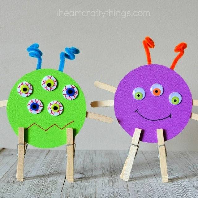 Creative Recycled CD Monsters