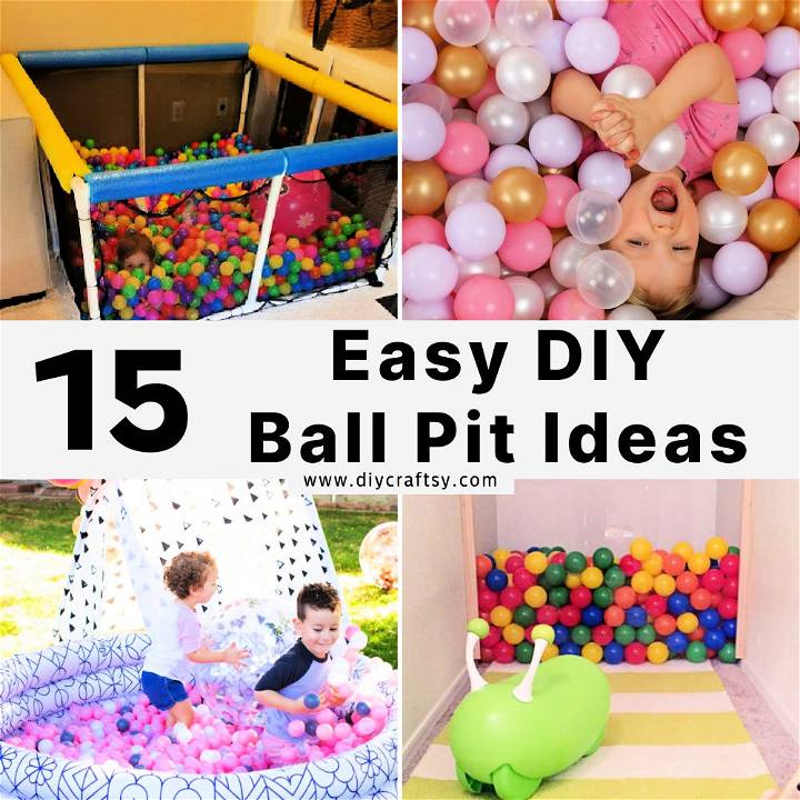 DIY ball pit ideas