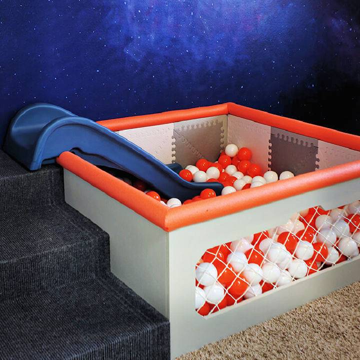Make Your Own Ball Pit With Slide