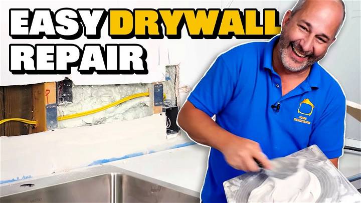 Secret For Quick Drywall Repair