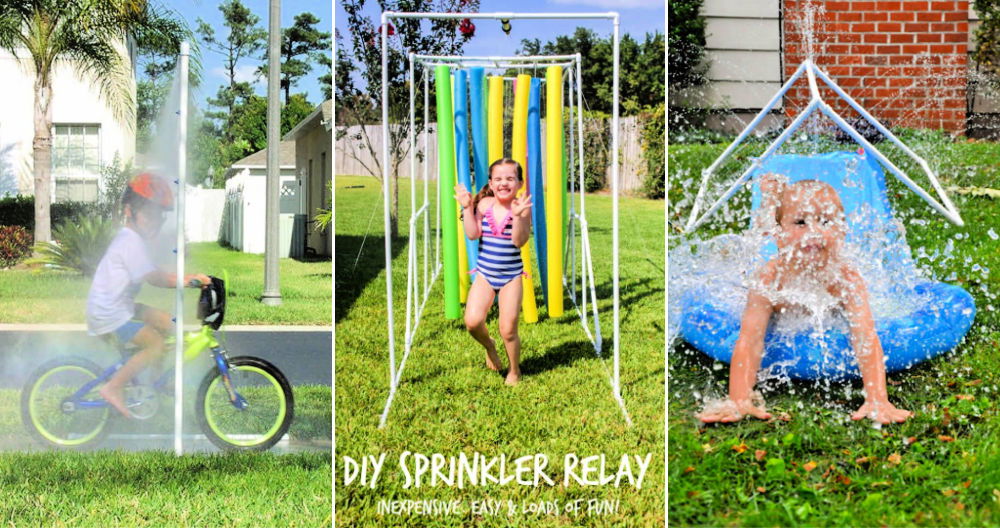 Diy sprinkler best sale for kids