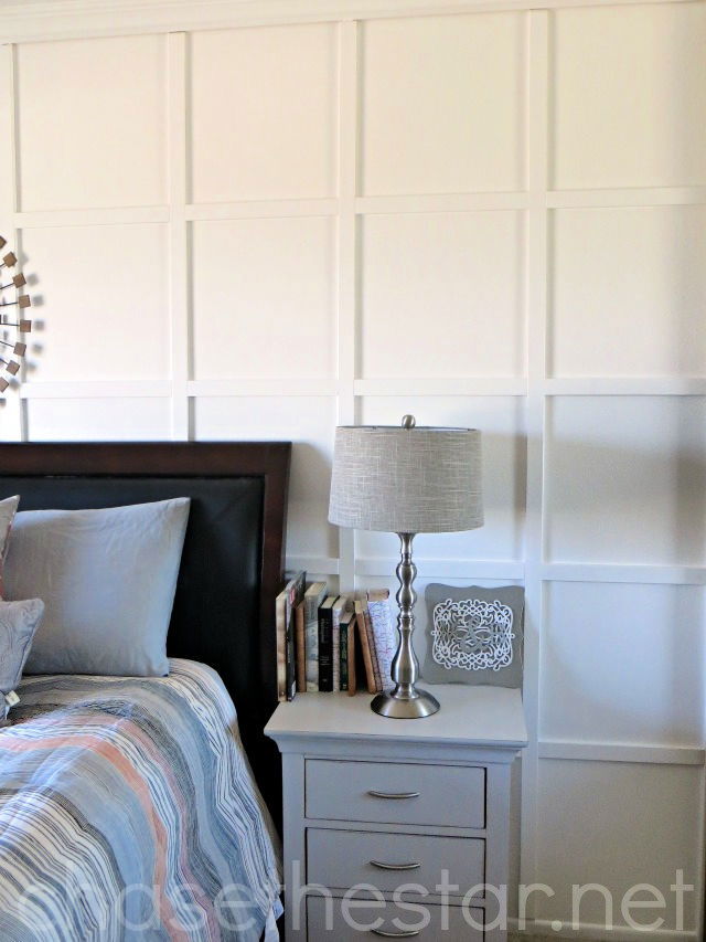 Board and Batten Master Bedroom DIY Tutorial 1