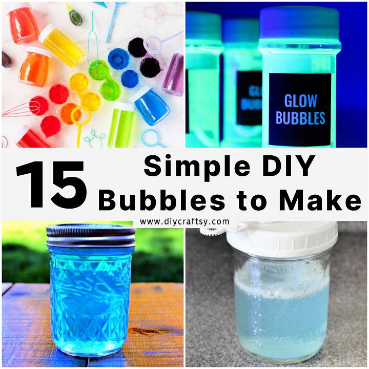 DIY bubbles to make