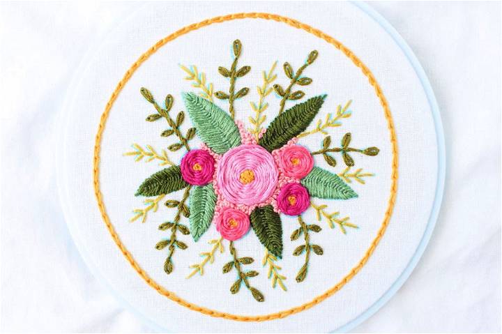 Free Floral Stitch Sampler Pattern