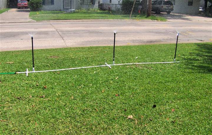 Inexpensive and Portable DIY Sprinkler System