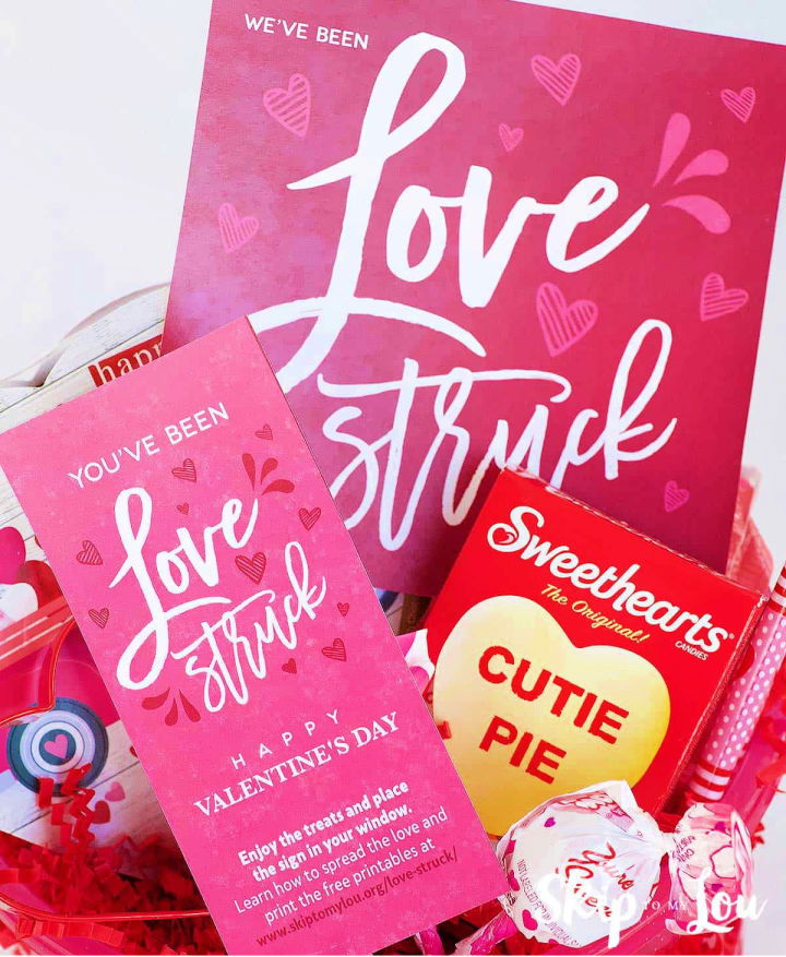 Love Struck Valentine Activity