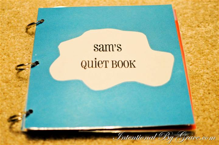 Make a Quiet Book for Toddlers