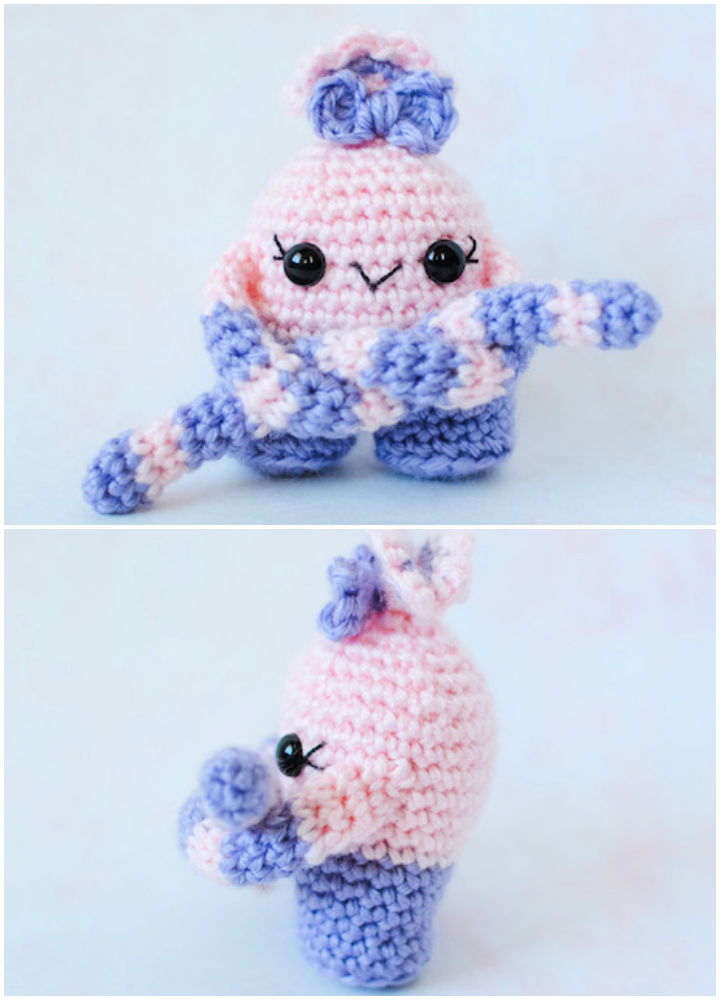 Mini Monster Amigurumi Crochet Pattern