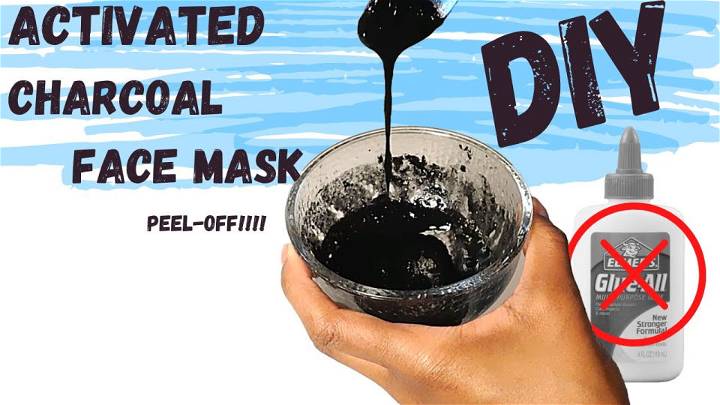 Peel Off Charcoal Face Mask Without Glue