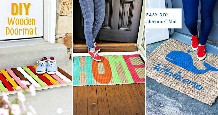 4 Creative Doormat ideas from old clothes | Door mat DIY | Make door mat at  home - YouTube