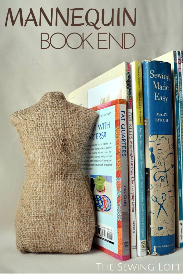 DIY Mannequin Bookends