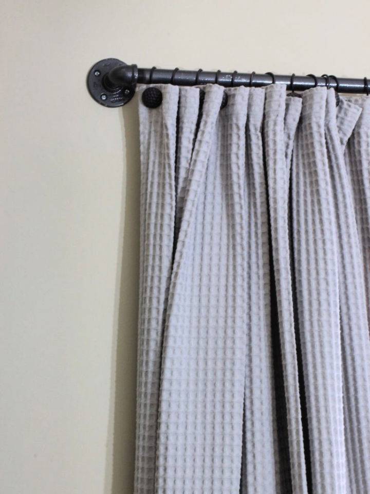 Easy DIY Curtain Rods