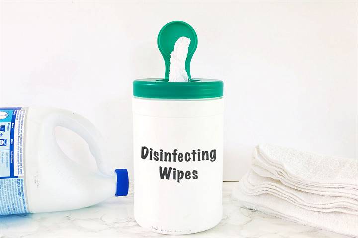 Homemade Disinfecting Wipes