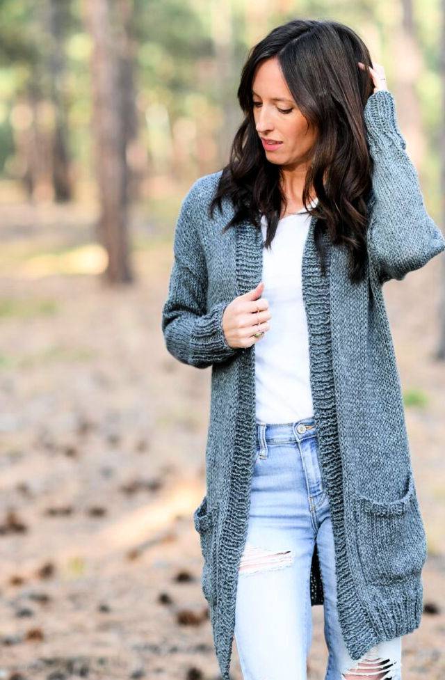 How To Knit A Cardigan And Sell