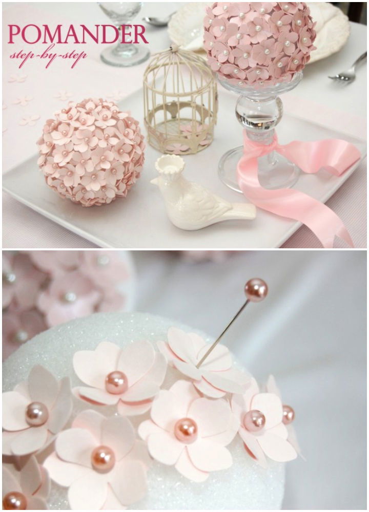 How To Make A Pomander Flower Ball