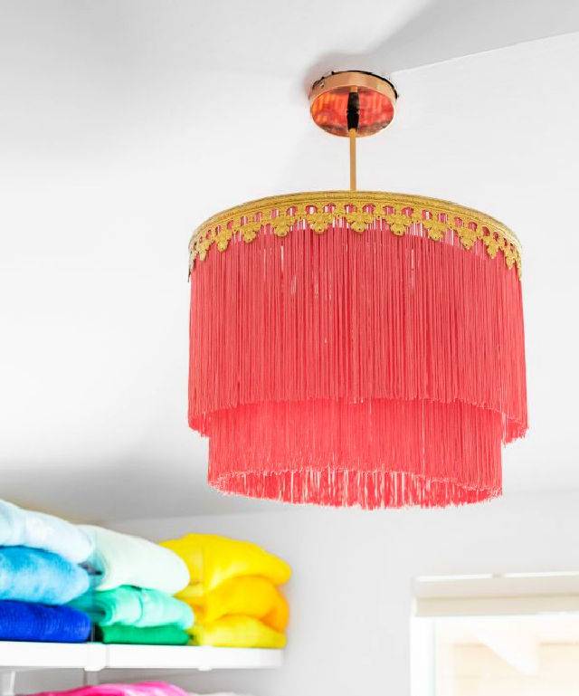 How to Build a Fringe Chandelier