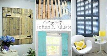 Inexpensive DIY Interior Shutters with Step By Step Plans