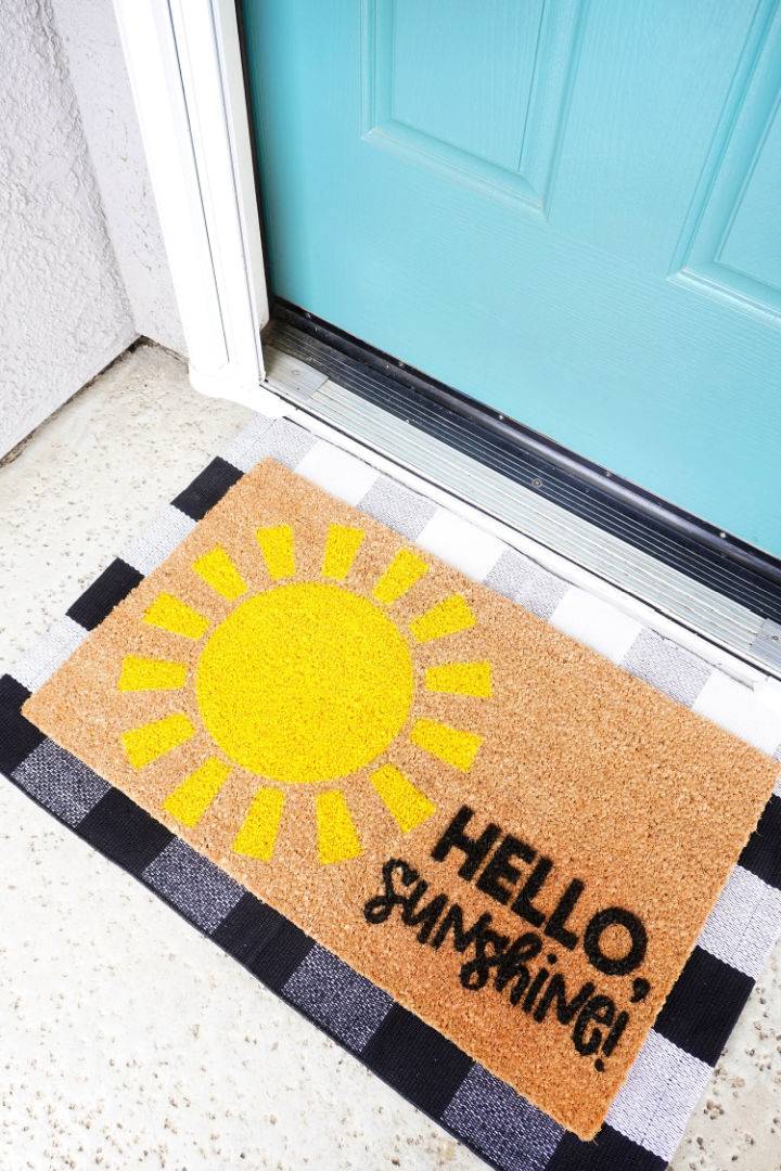 Make Your Own Doormat With Cricut