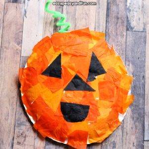 10 Simple Paper Plate Pumpkins | Pumpkin Crafts for Kids