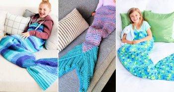 23 free crochet mermaid tail blanket pattern