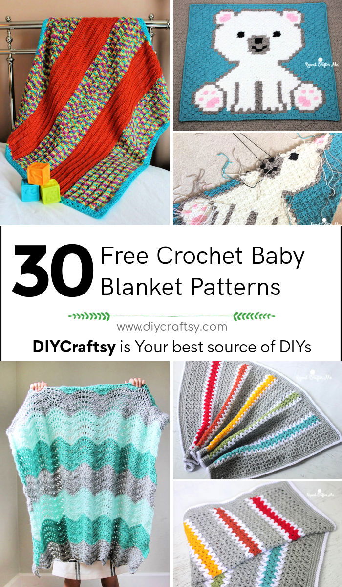 Download 30 Free Crochet Baby Blanket Patterns for Every Skill Level