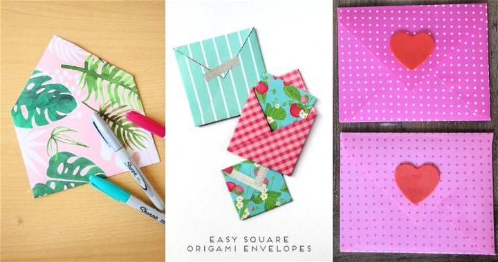 40 Simple Ways To Diy An Envelope - Diy Crafts