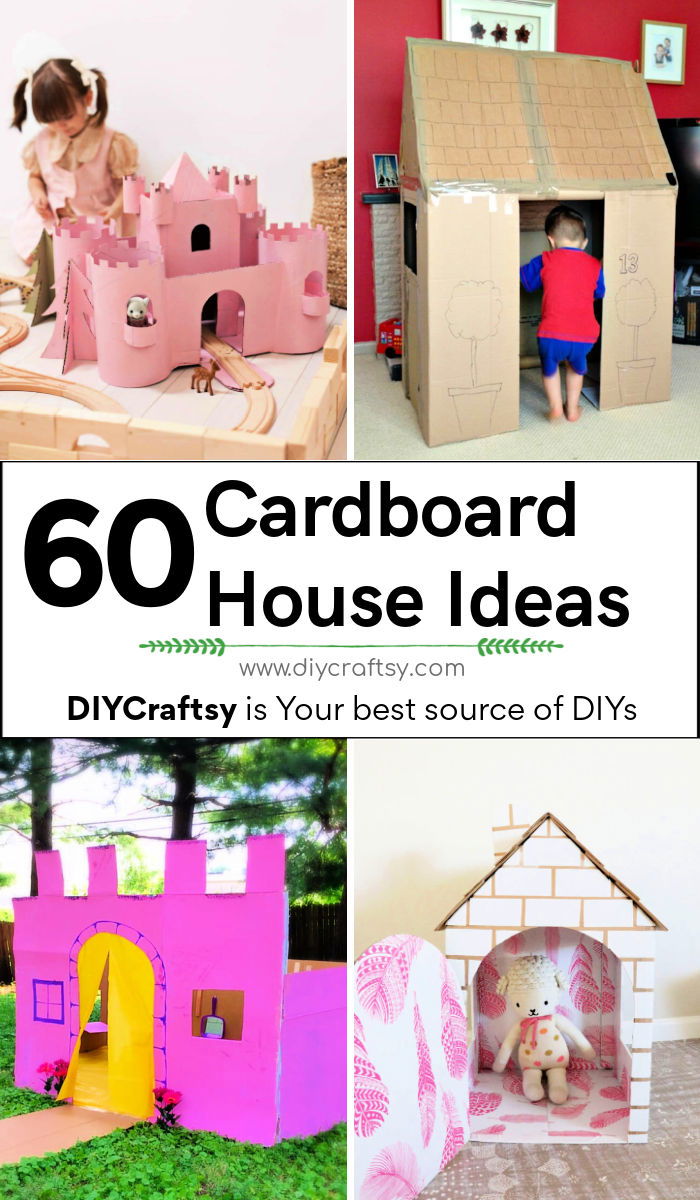 cardboard box house designs