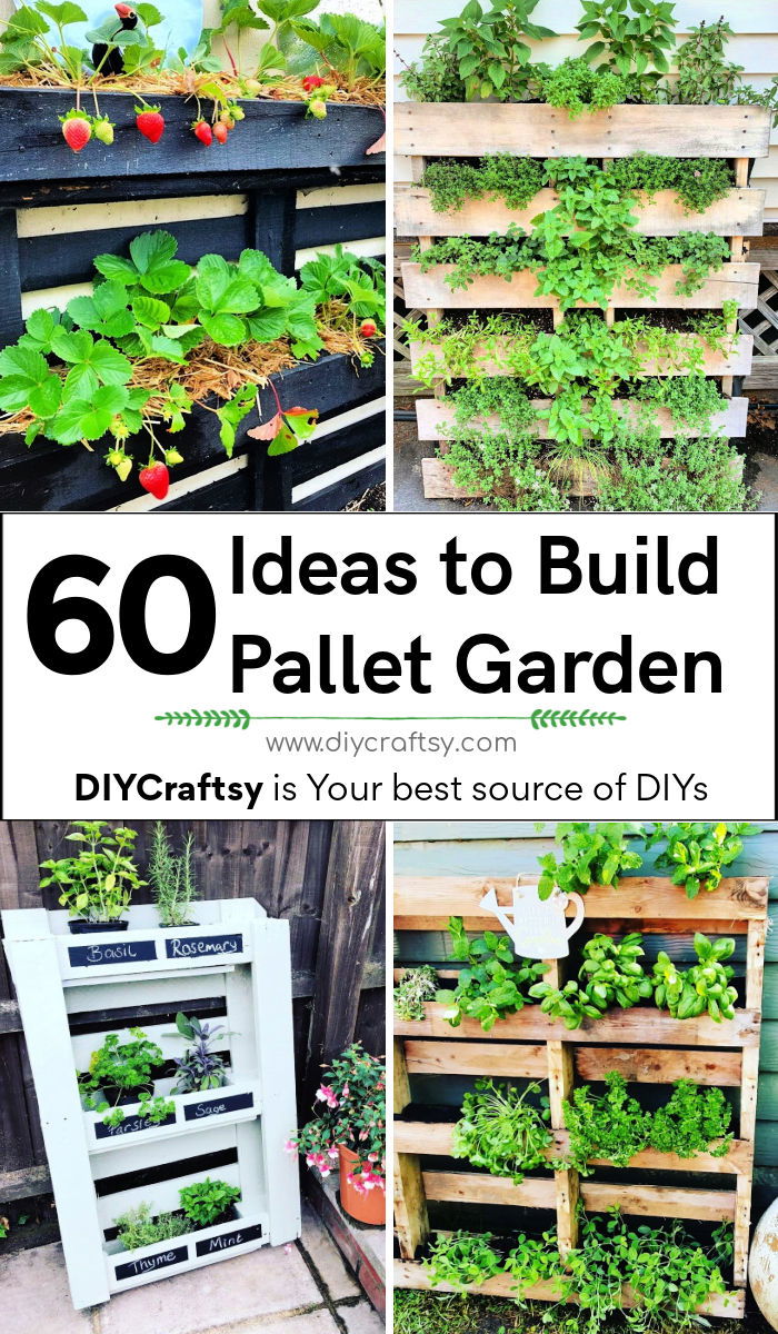 25 Best Vertical Pallet Garden Ideas & DIY Basics - Off Grid World