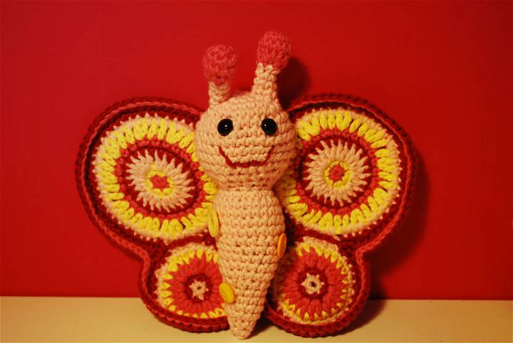 Amigurumi Butterfly Crochet Pattern