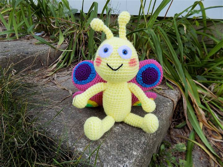 Amigurumi Butterfly Toy Crochet Pattern