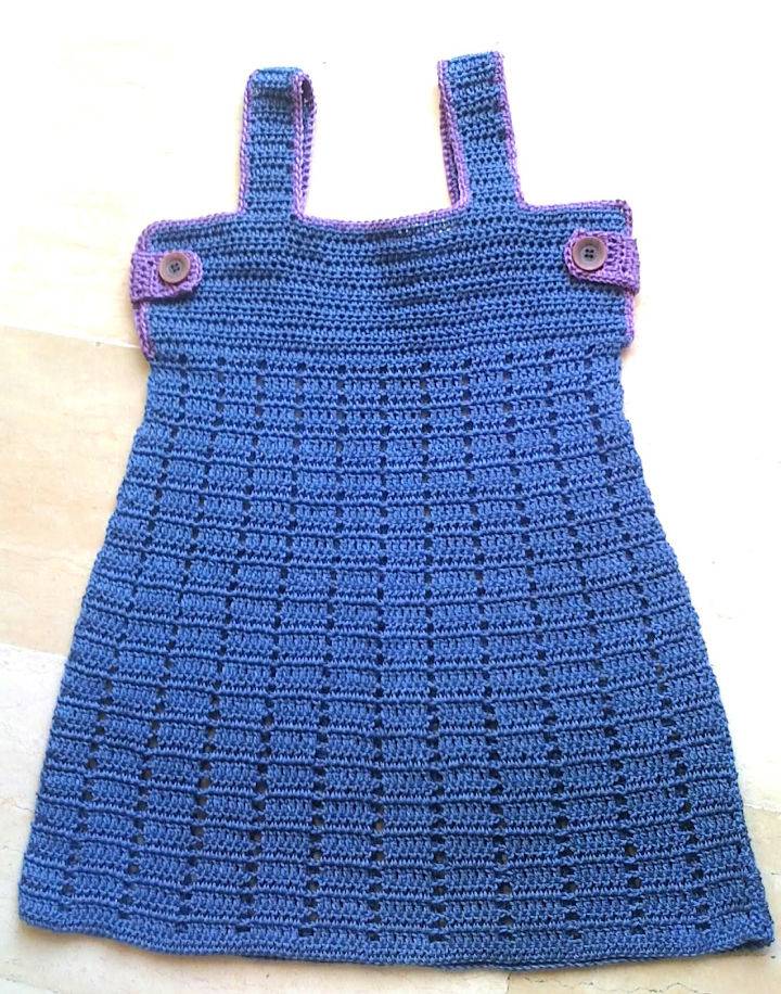 Baby Summer Dress Crochet Pattern
