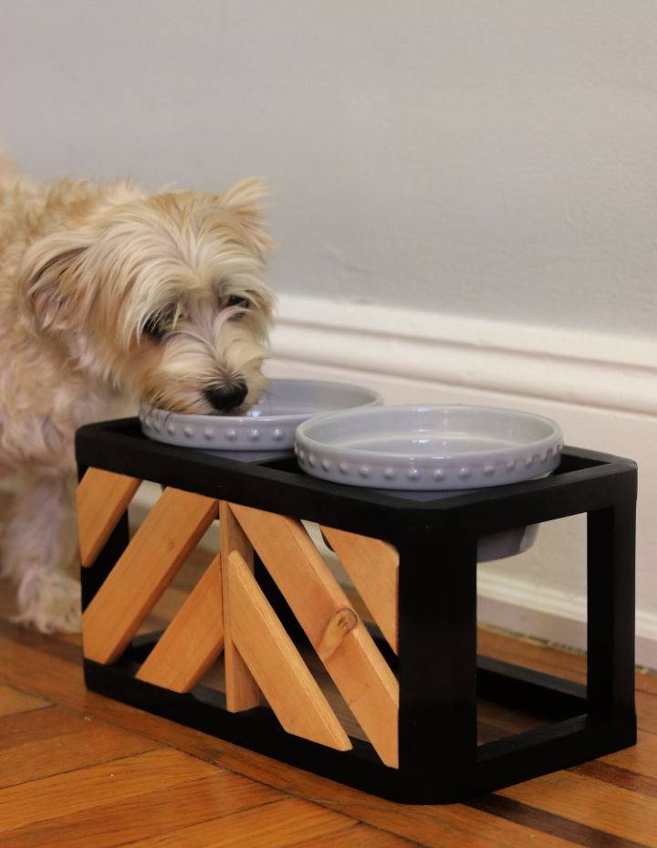 Build A Dog Bowl Stand Under 25