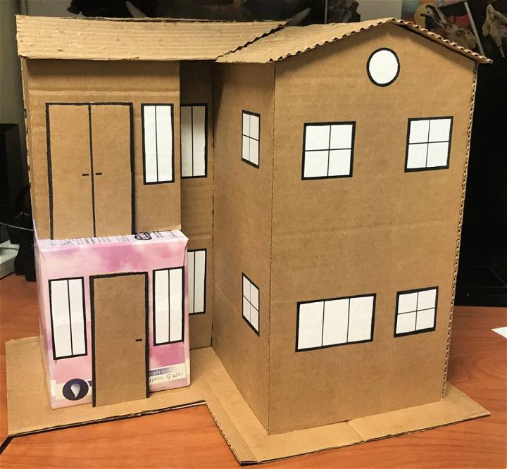 Build a Model Cardboard House
